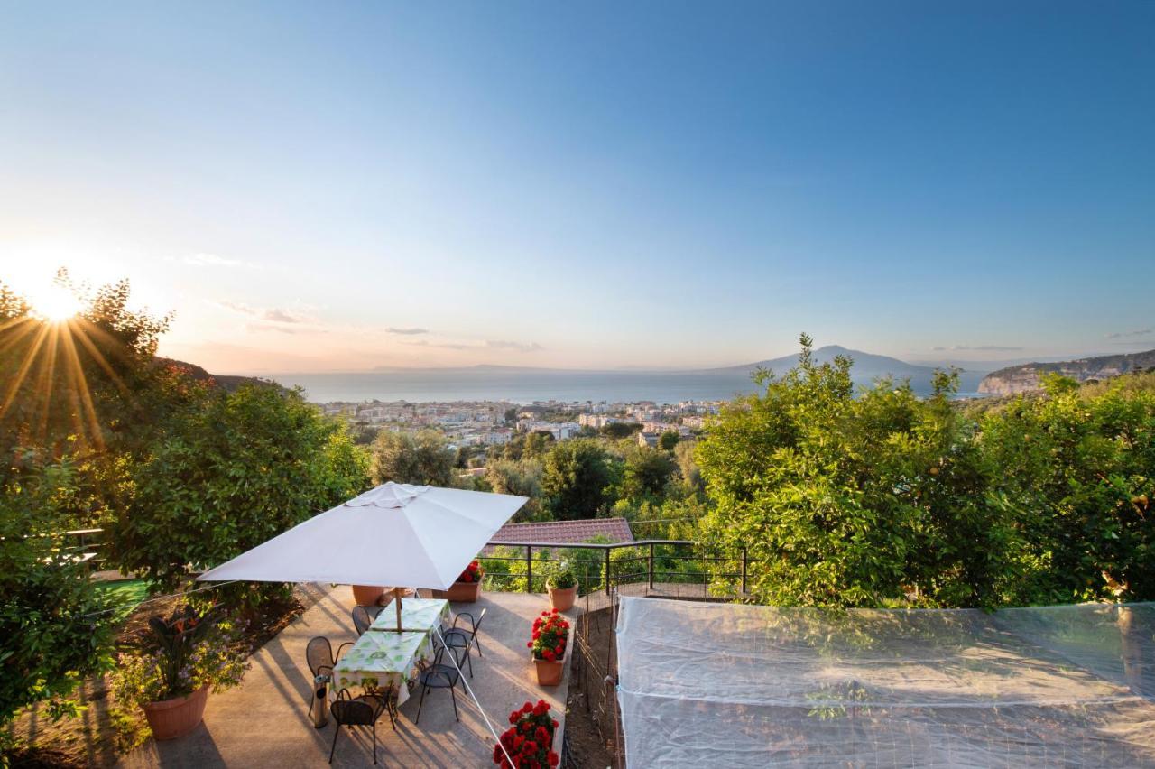 Sorrentovibes - Sea View Rooftop Apartment With Jacuzzi & Garden Eksteriør billede